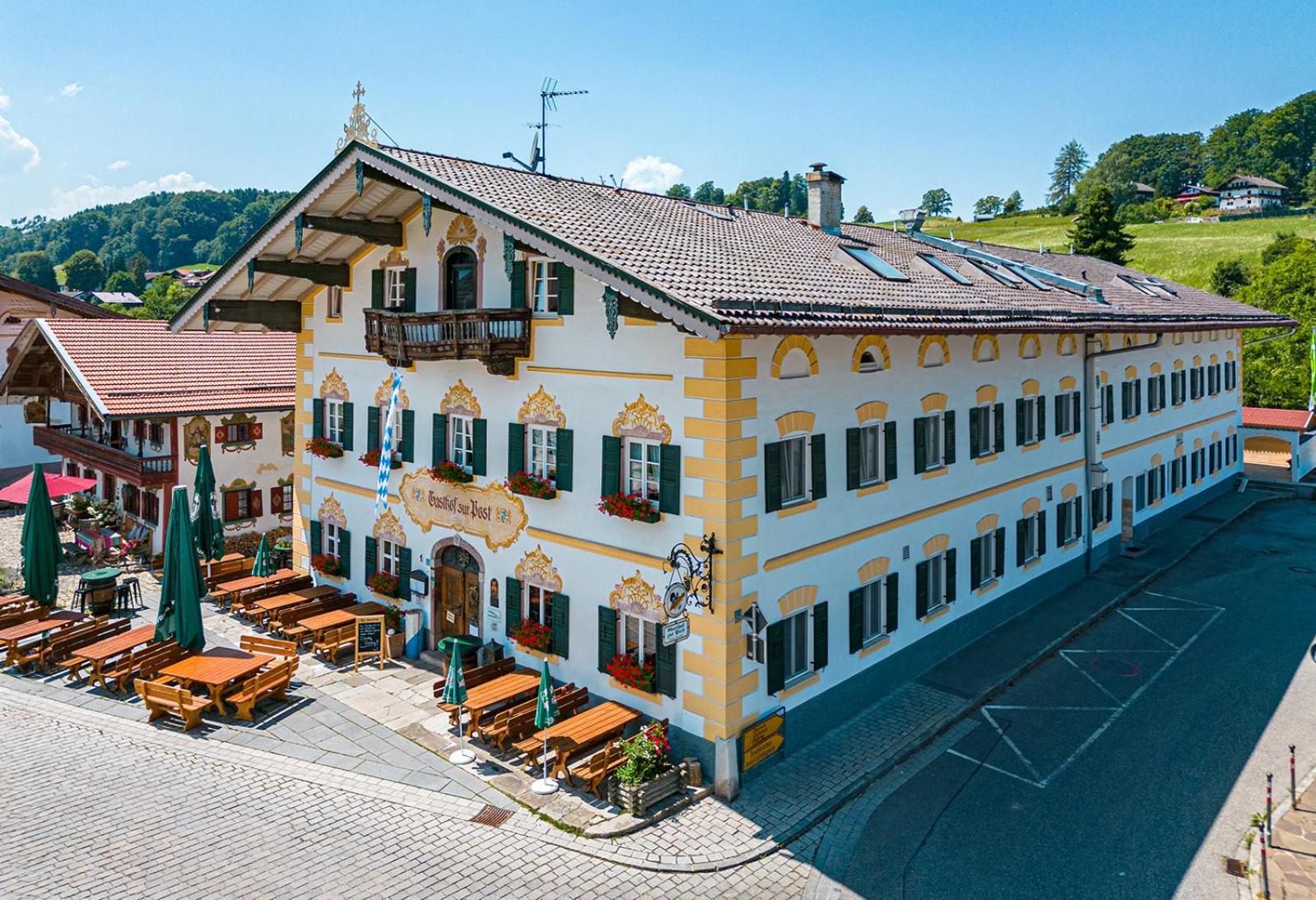 Gasthof-Hotel Zur Post Samerberg Exterior foto